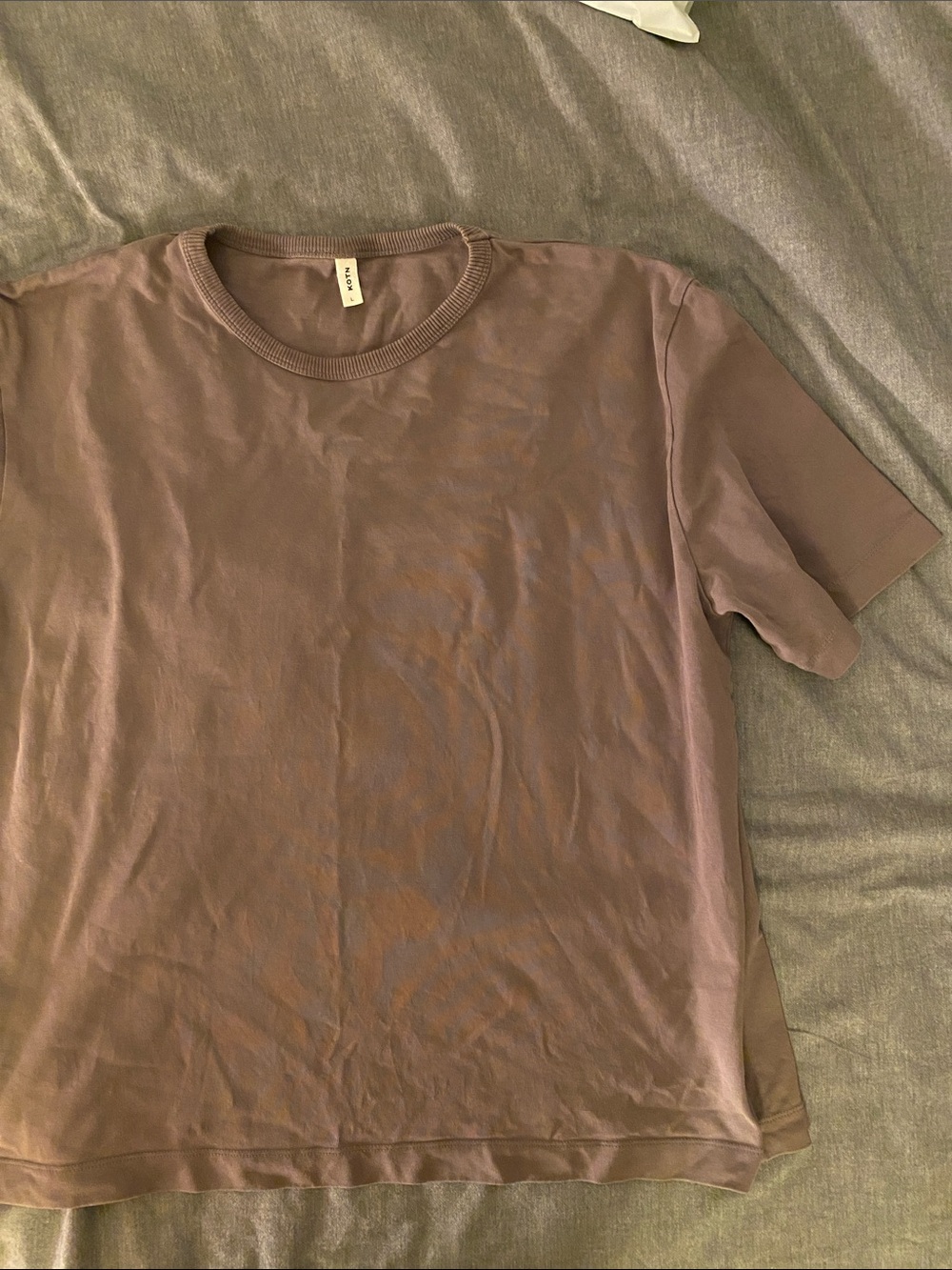 KOTN Crew Neck Men’s T-Shirt in Mauve Brown